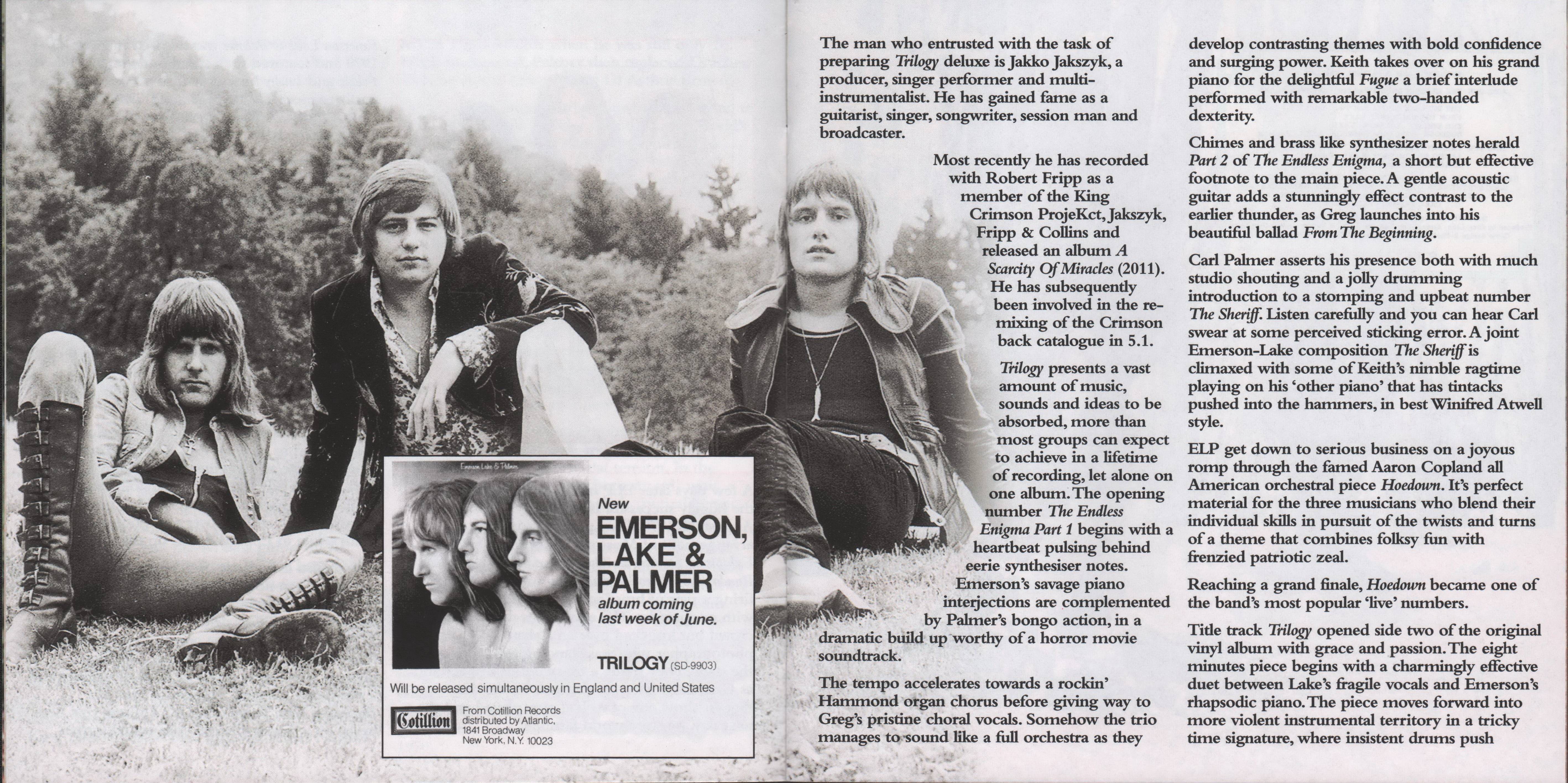 Emerson, Lake and Palmer Trilogy deluxe edition [Booklet04 d]